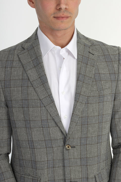 Regular Fit Blazer Green