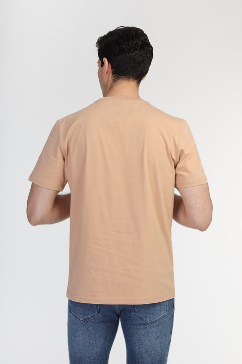 Regular Fit T-Shirt Beige