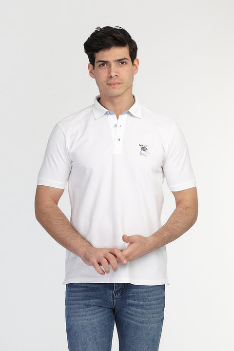 Polo Shirt Regular Fit White