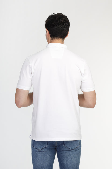Polo Shirt Regular Fit White