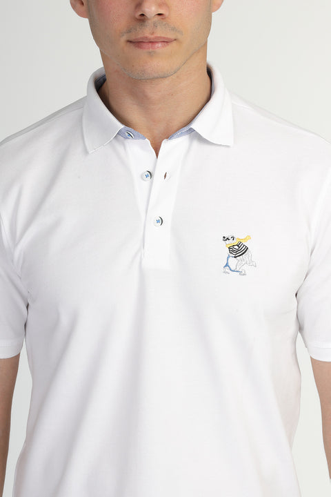 Polo Shirt Regular Fit White