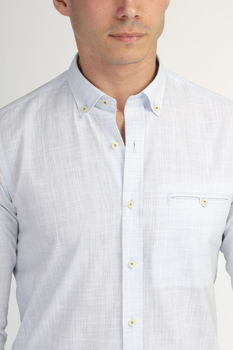Slim Fit Shirt Light Blue