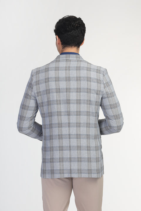 Regular Fit Blazer Light Blue