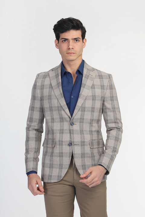 Regular Fit Blazer Beige