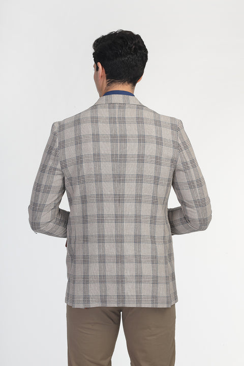 Regular Fit Blazer Beige