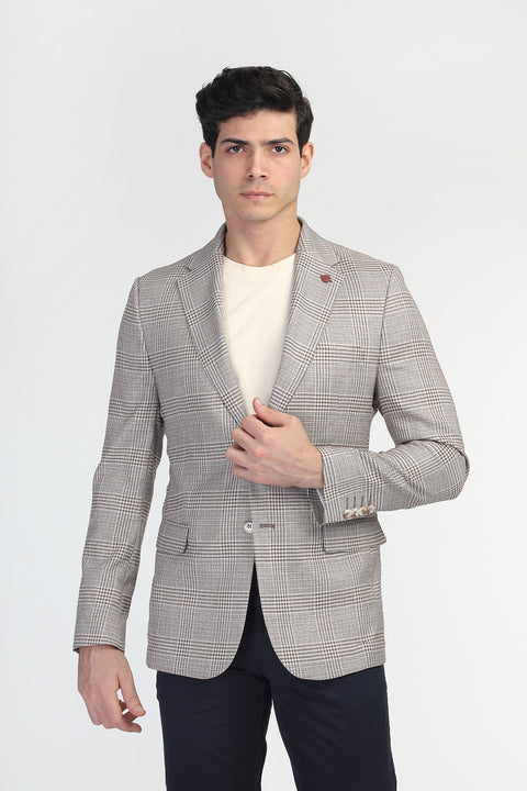 Regular Fit Blazer Beige