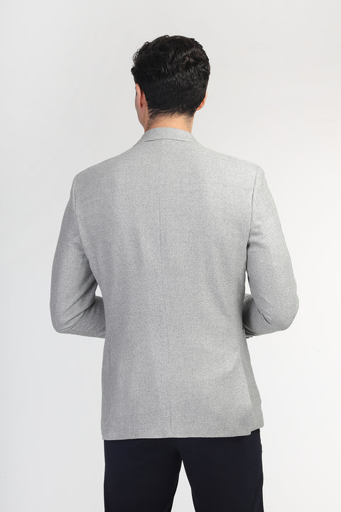 Regular Fit Blazer Gray