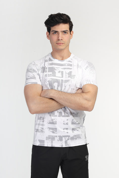 Regular Fit Sports T-Shirt White