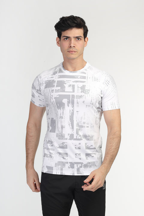 Regular Fit Sports T-Shirt White