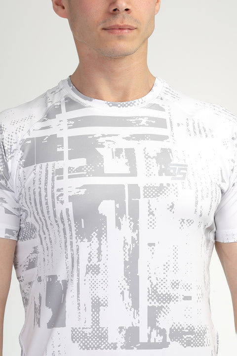 Regular Fit Sports T-Shirt White