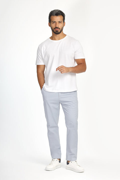 Regular Fit Chino Light Gray