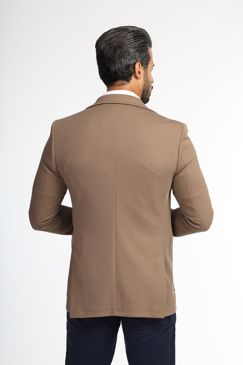 Slim Fit Blazer Brown