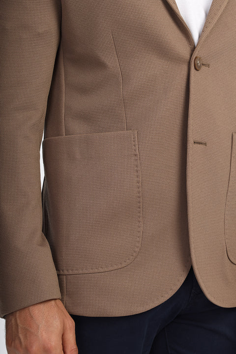 Slim Fit Blazer Brown