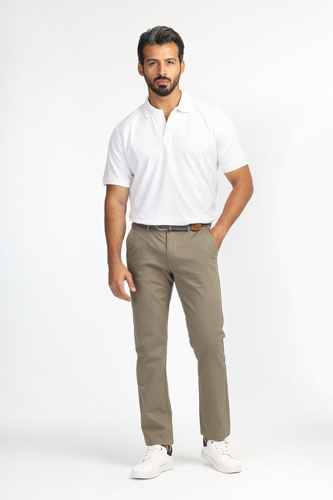 Slim Fit Chino Light Green