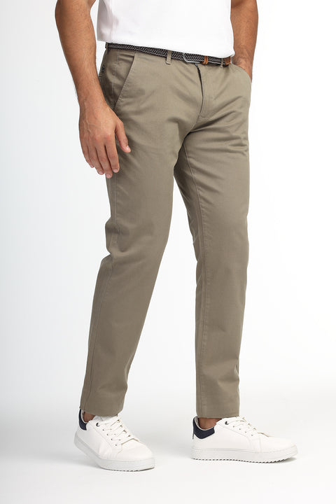 Slim Fit Chino Light Green