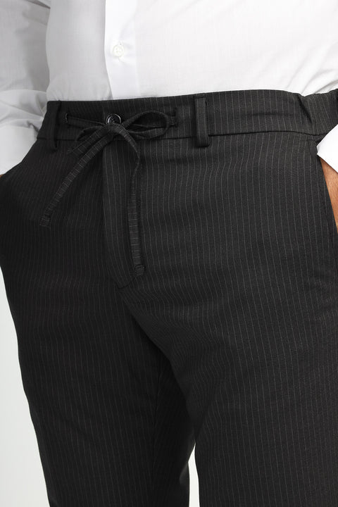 Slim Fit Classic Pants Gray