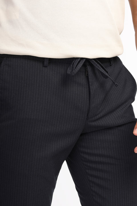Slim Fit Classic Pants Dark Blue