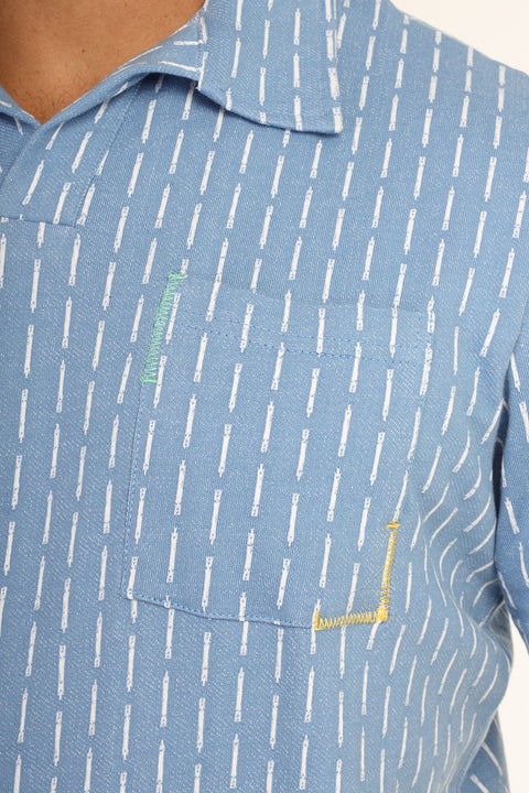 Polo Shirt Regular Fit Light Blue