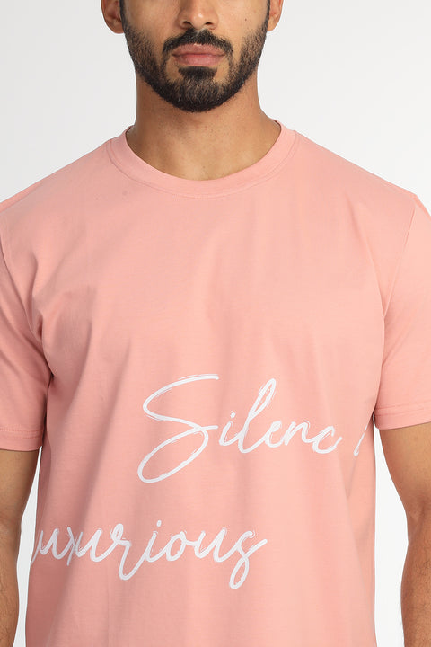 Regular Fit T-Shirt Pink