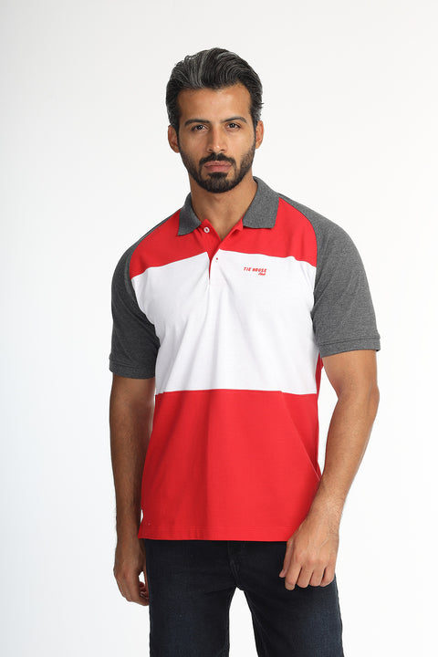 Polo Shirt Regular Fit Red