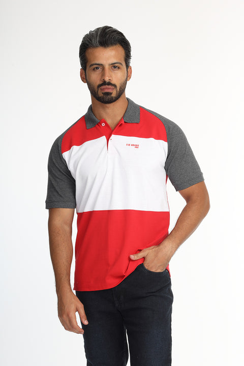 Polo Shirt Regular Fit Red