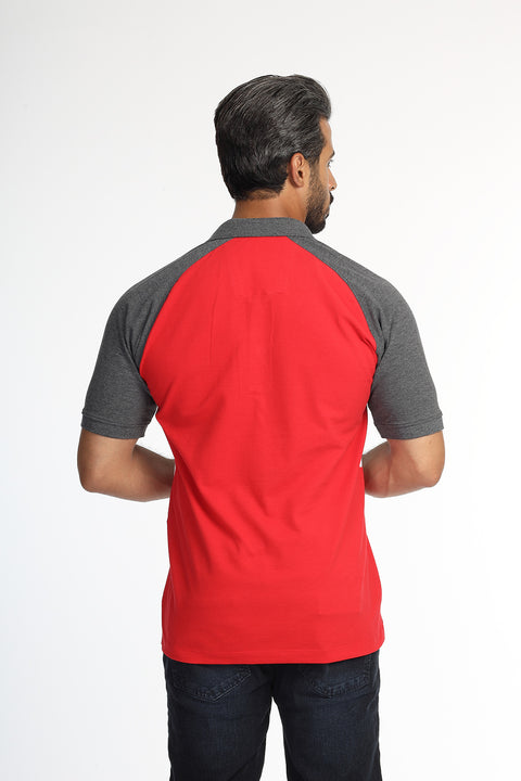 Polo Shirt Regular Fit Red