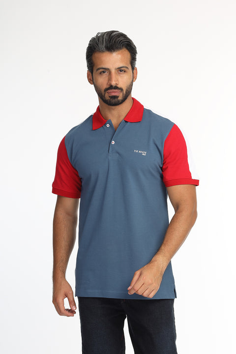 Polo Shirt Regular Fit Blue