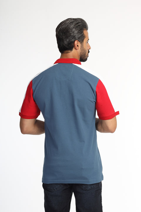 Polo Shirt Regular Fit Blue