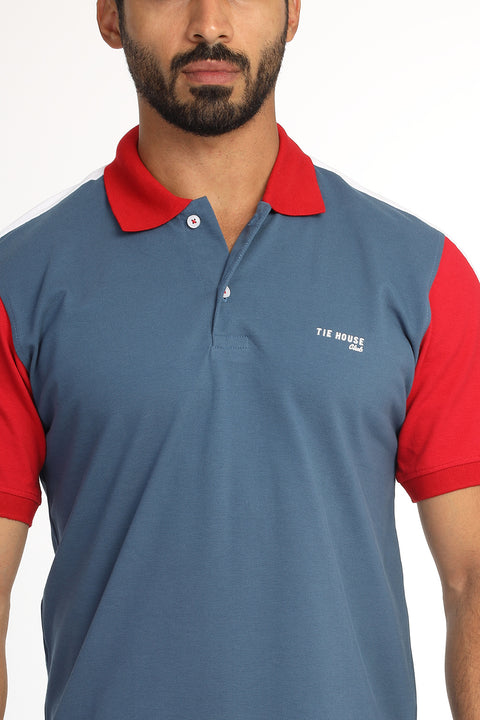 Polo Shirt Regular Fit Blue
