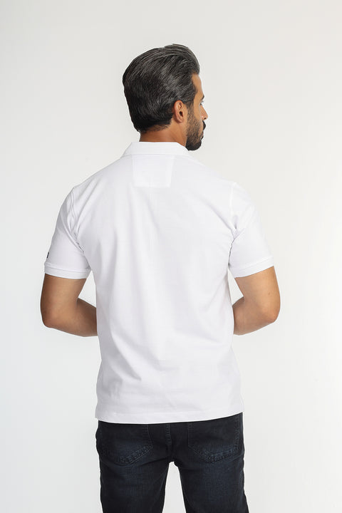 Polo Shirt Regular Fit White