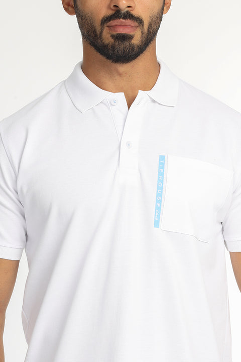 Polo Shirt Regular Fit White