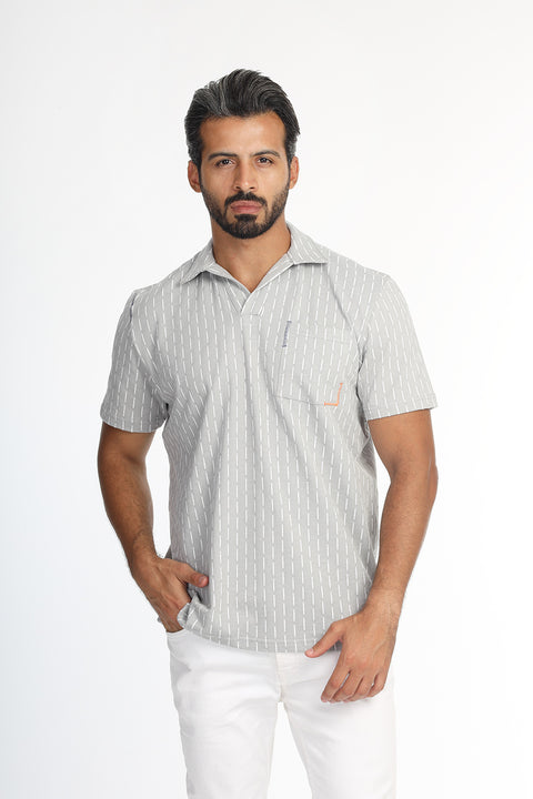 Polo Shirt Regular Fit Gray