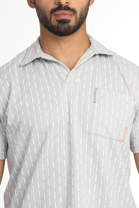 Polo Shirt Regular Fit Gray