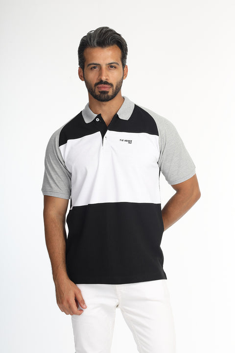 Polo Shirt Regular Fit Black