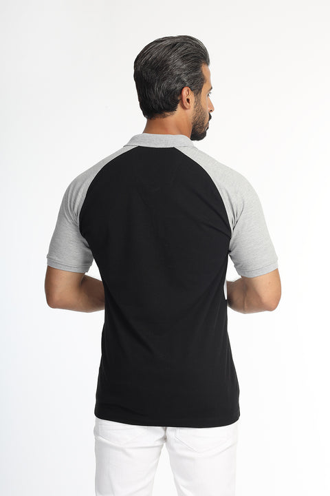 Polo Shirt Regular Fit Black