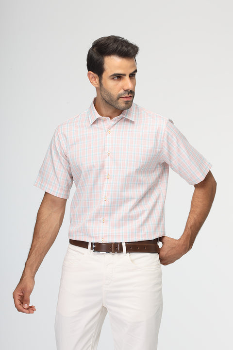 New Fit Shirt Half Orange