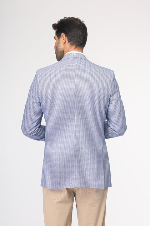 Slim Fit Blazer Blue
