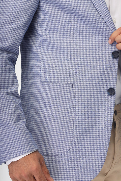 Slim Fit Blazer Blue