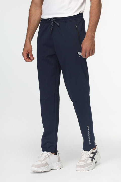 Slim Fit Sports Pants Dark Blue