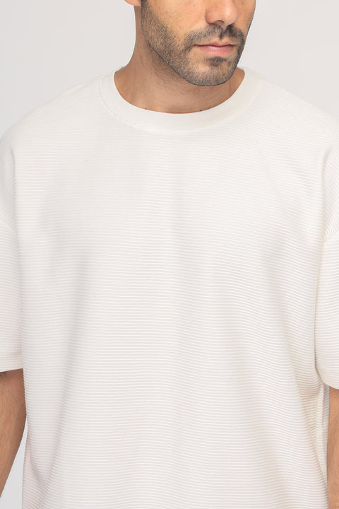 Over Size T-Shirt Off White