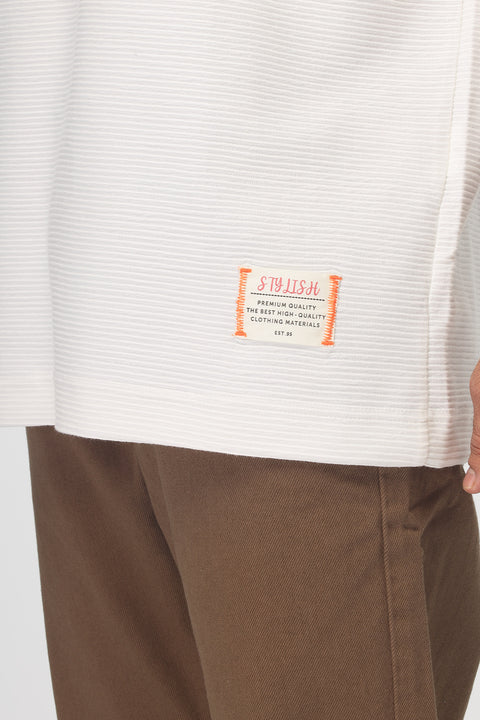 Over Size T-Shirt Off White