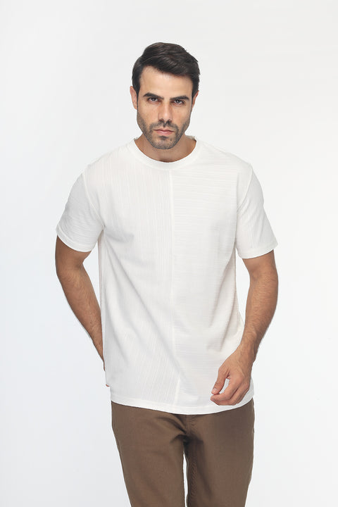 Regular Fit T-Shirt Off White