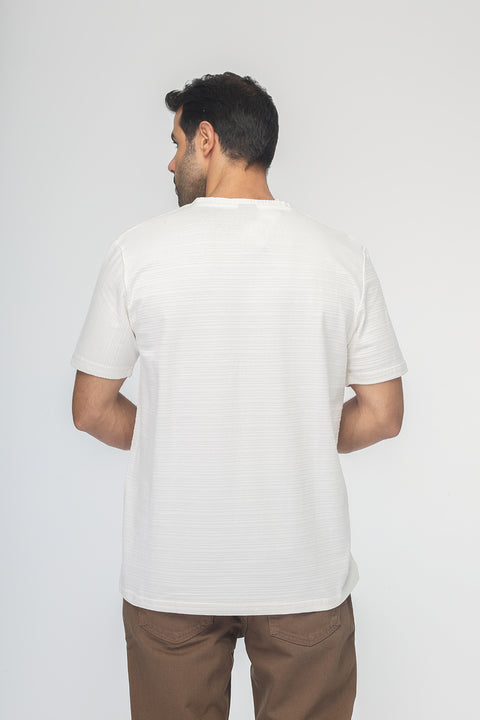 Regular Fit T-Shirt Off White