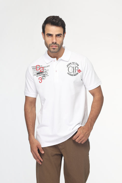 Polo Shirt Regular Fit White