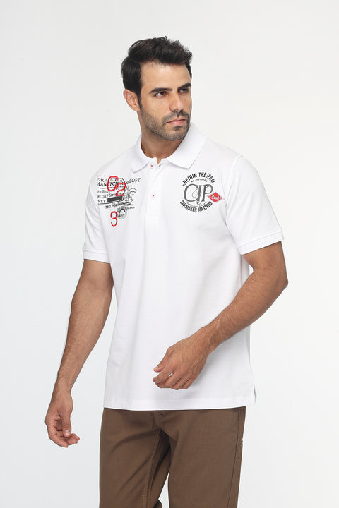 Polo Shirt Regular Fit White