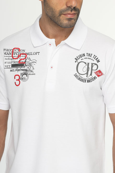 Polo Shirt Regular Fit White