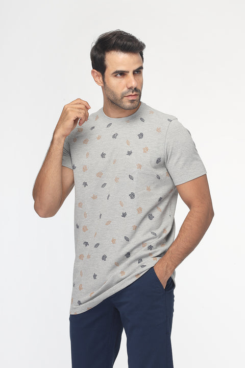 Regular Fit T-Shirt Gray