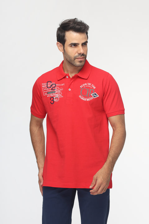 Polo Shirt Regular Fit Red