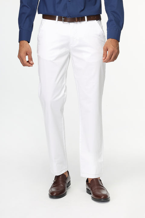 Slim Fit Chino White