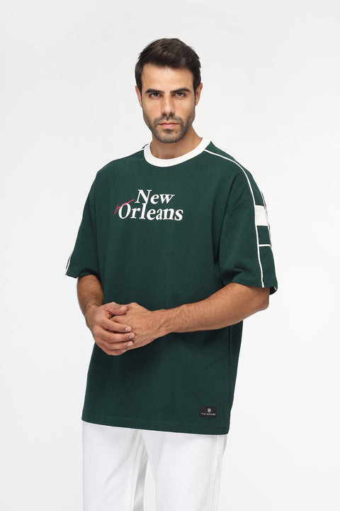 Over Size T-Shirt Green
